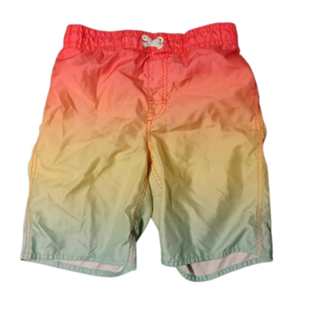 🚨5 For $25🚨Old Navy Kids Large Gradient Swim Shorts Trunks